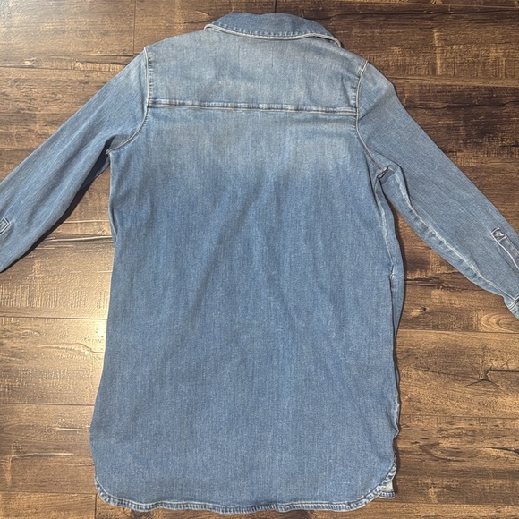 Women’s Oversized Calvin Klein Jean Jacket Size XL - Picture 7 of 8